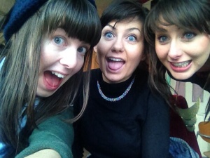 reunited with two of my bestest for a cultured russian coffee, old street, london